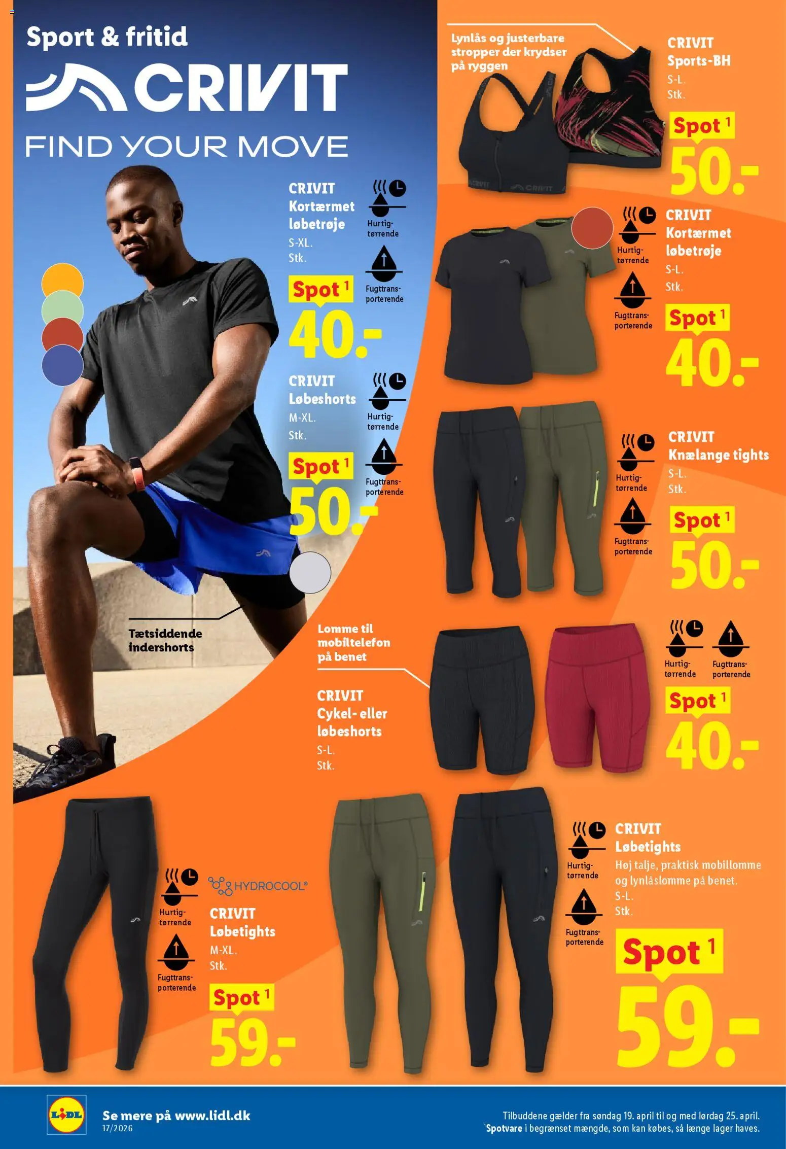 Lidl tilbudsavis – gyldig fra 19.04.2026 | Side: 12 | Produkter: Søm, Tights