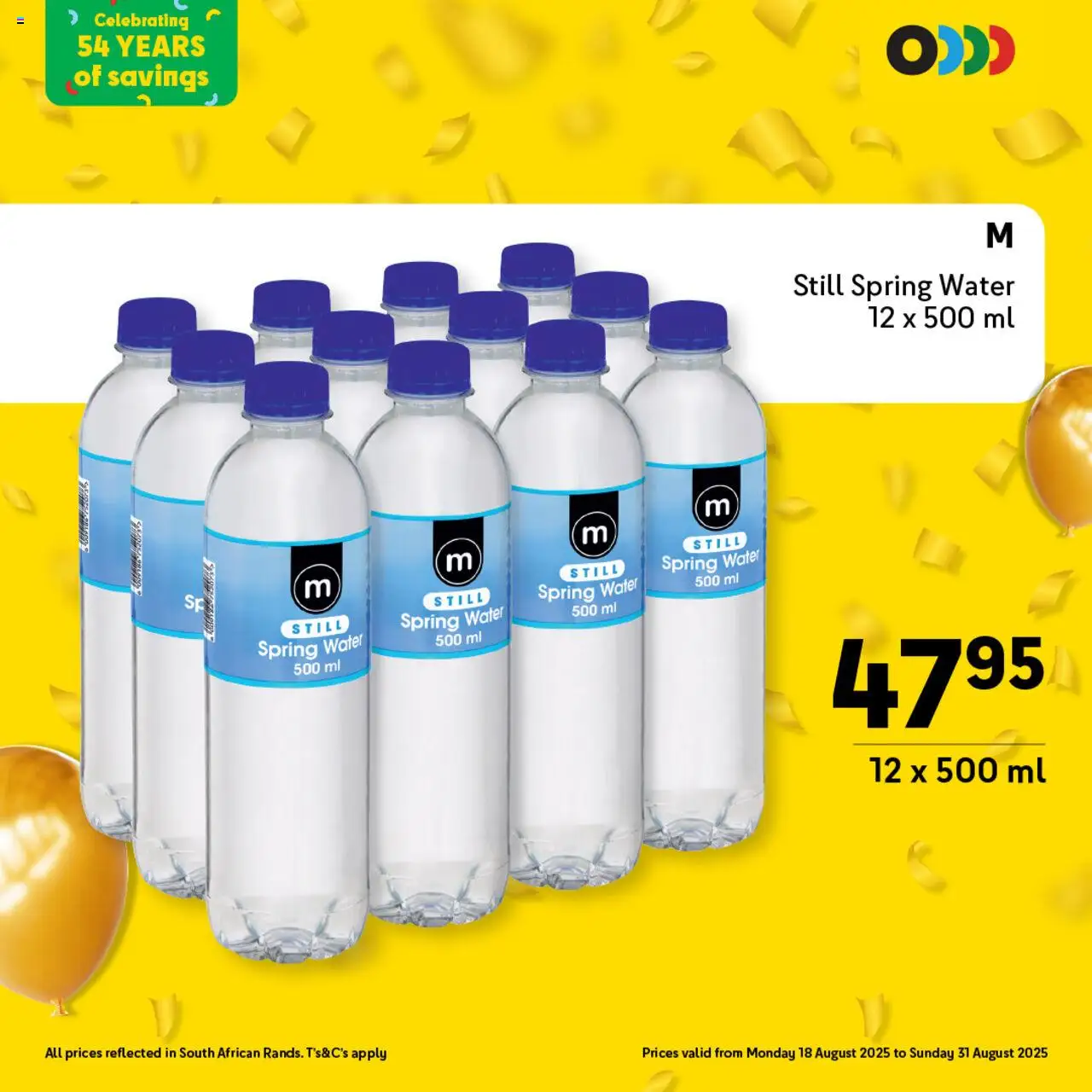 Makro Birthday Deals Drinks │ valid from 18.08.2025 | Page: 2 | Products: Water