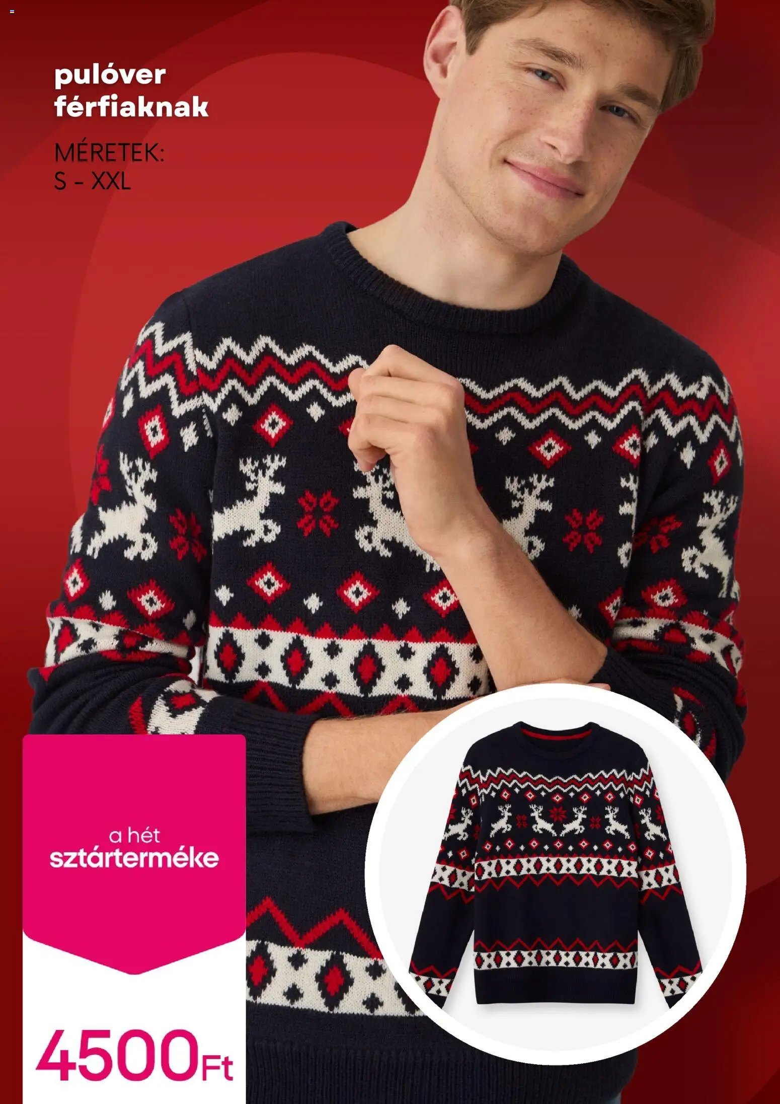 Pepco akciós ujság - amely érvényes a következő dátumtól: 13.11.2025 | Oldal: 9 | Termékek: Pulóver