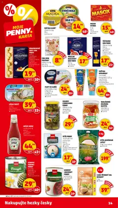 Penny Market leták - Čtvrtečník od 17.07.2025 | Strana: 14 | Produkty: Ananas, Noky, Losos, Cukr