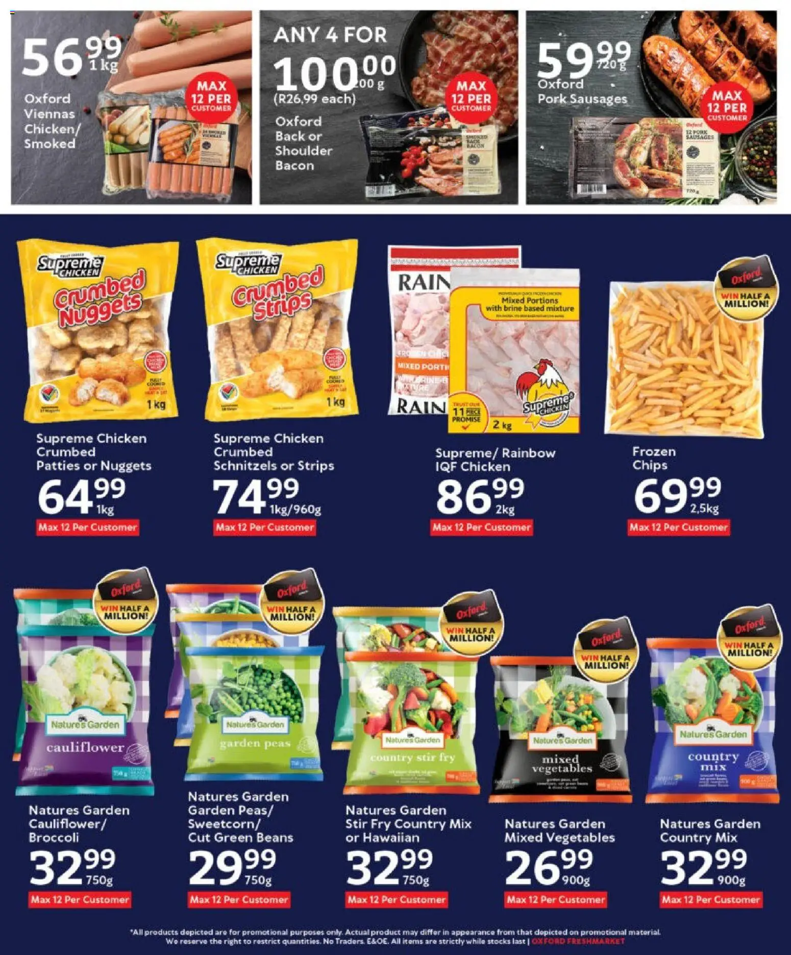 New Oxford Freshmarket catalogue – valid from 19.11.2025 | Page: 16 | Products: Cauliflower, Beans, Chicken, Vegetables