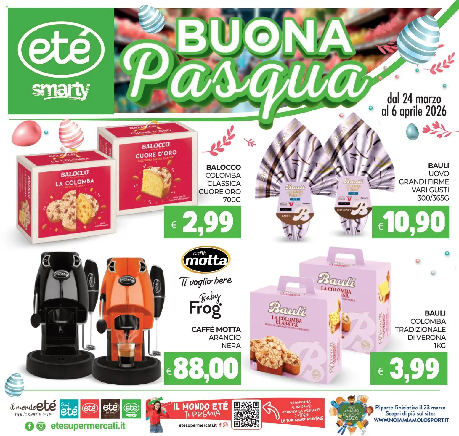 Volantino Eté del 24.03.2026 | Pagina: 1 | Prodotti: Caffè, Tè
