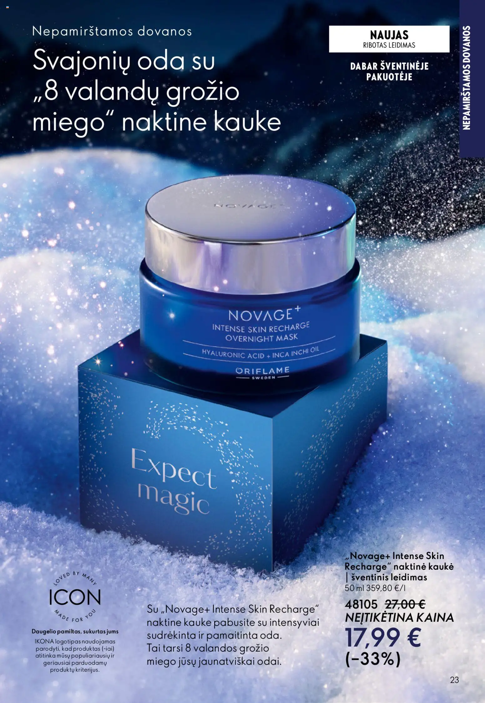 Oriflame akcijos nuo 10.12.2025 | Puslapis: 23 | Prekių: Kaukė