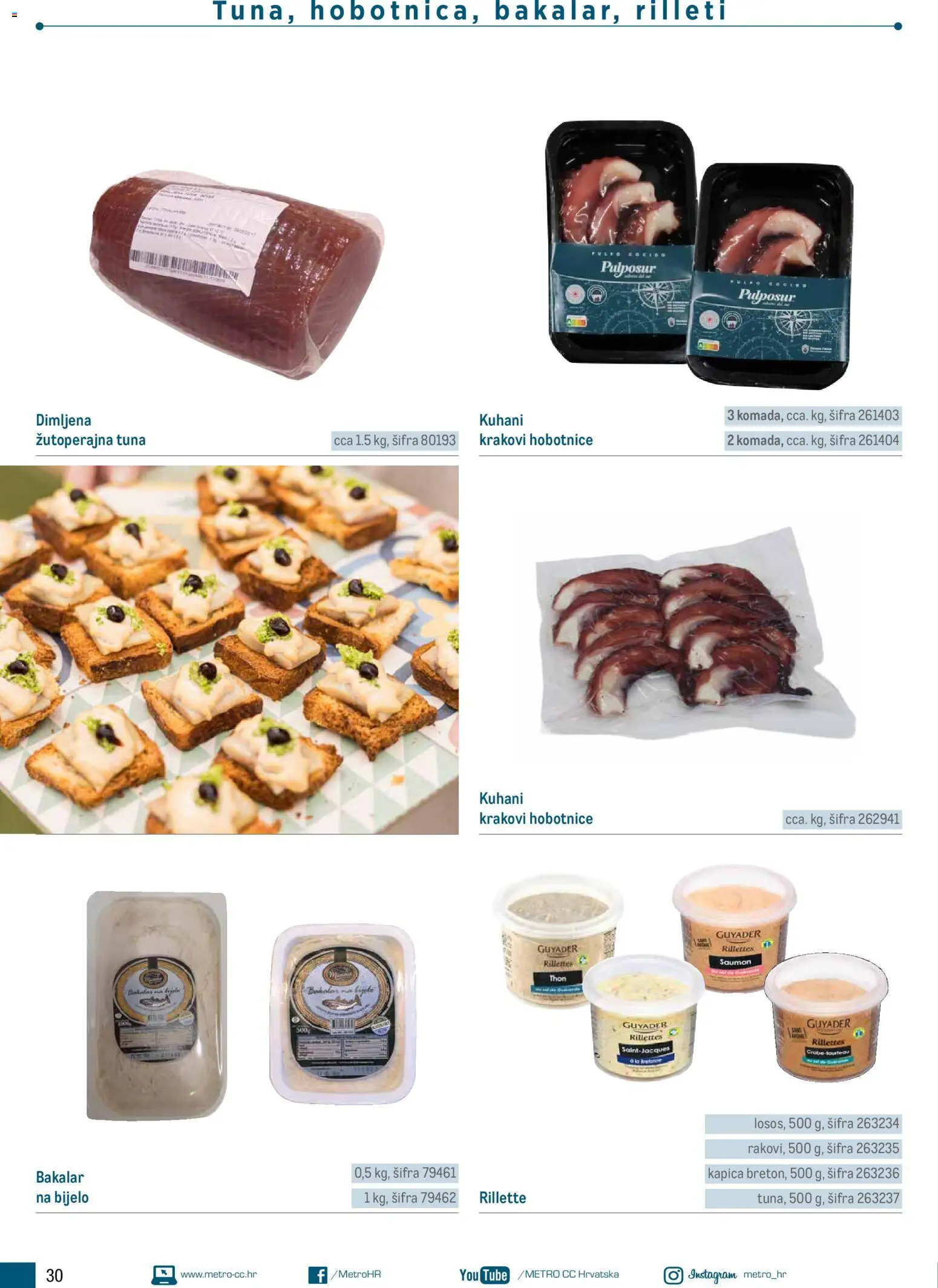 Metro katalog | vrijedi od 05.03.2026 | Stranica: 30 | Proizvodi: Bakalar, Tuna
