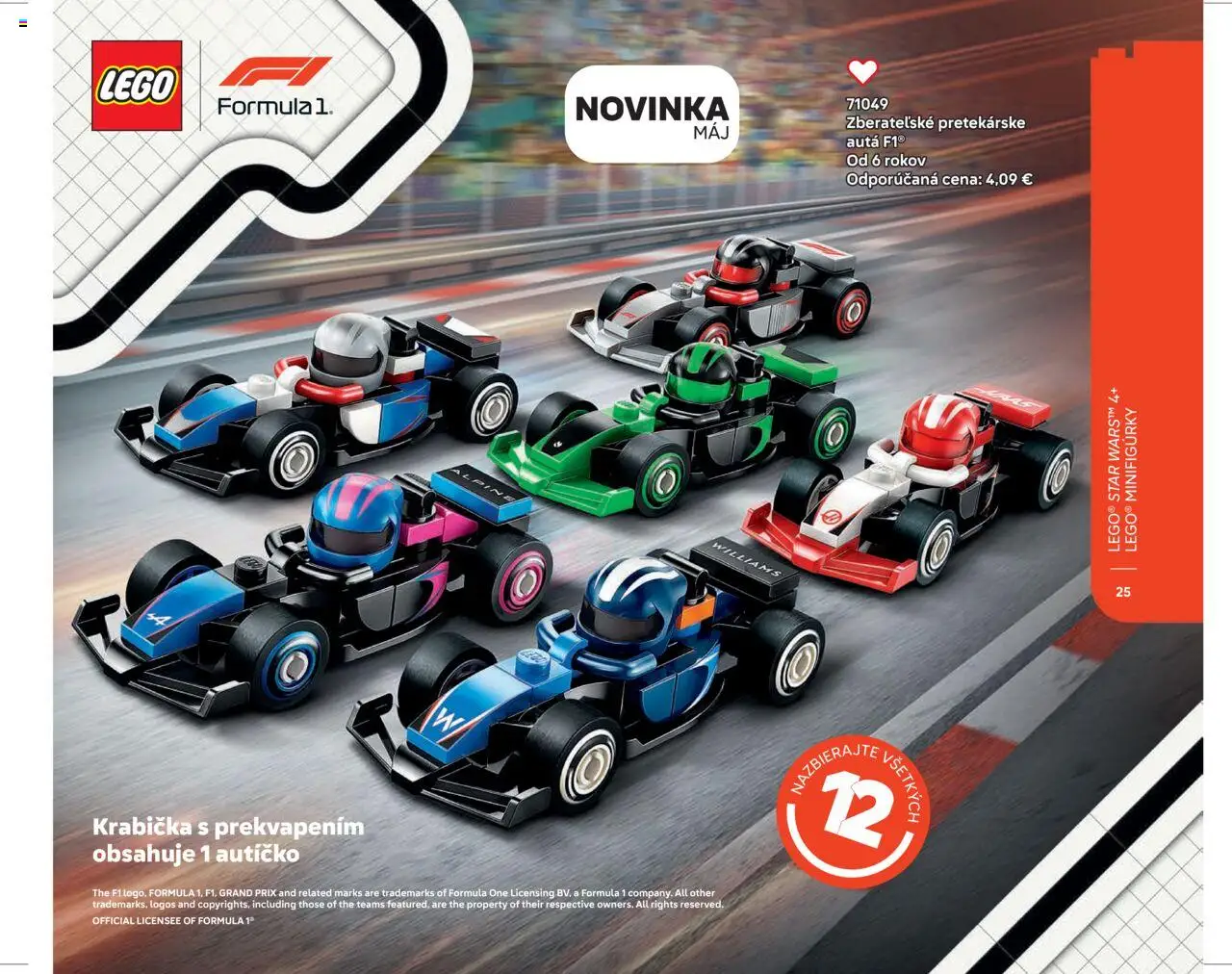 Nové ALLTOYS akcie – leták je platný od 01.06.2025 | Strana: 25 | Produkty: LEGO