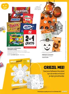 JUMBO folder / publicité - Voorbeeld van een folder van JUMBO, geldig van 22.10.2025 | Pagina: 15 | Producten: Mars, Twix, Snickers, Fruit