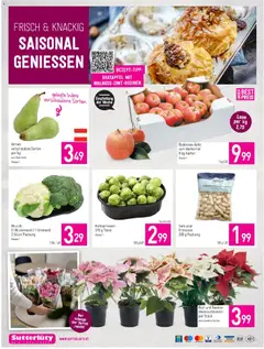 Sutterlüty Flugblatt ab 27.11.2025 gültig | Seite: 24 | Produkte: Blumenkohl, Папионка, Äpfel
