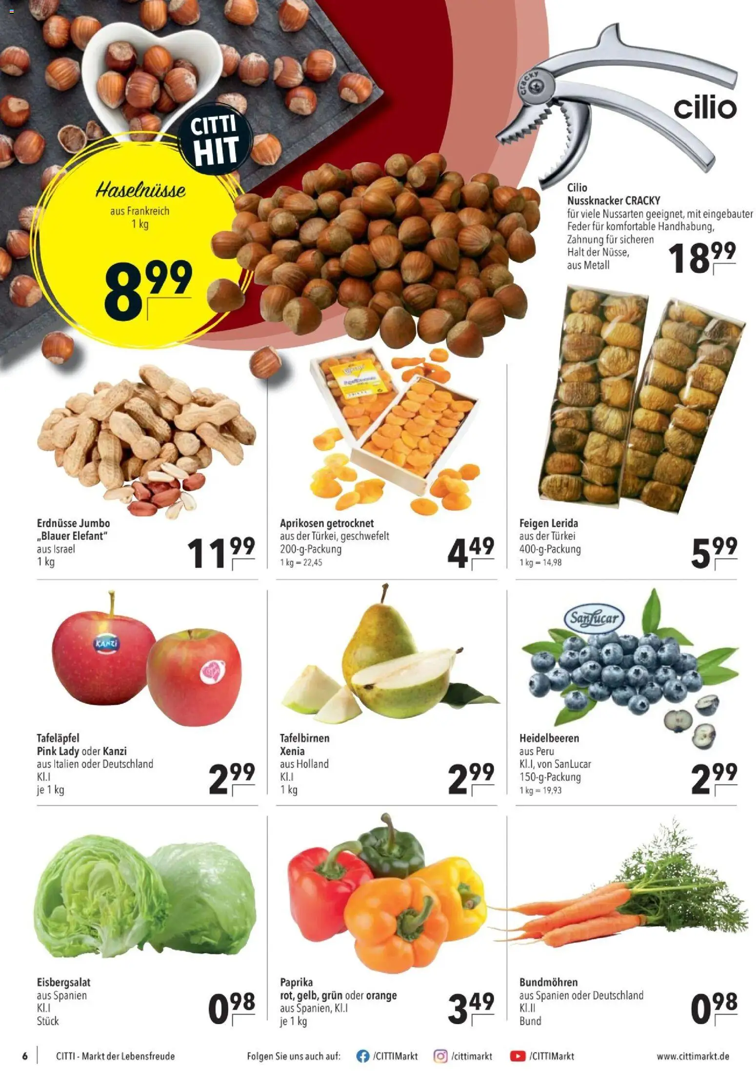 CITTI tilbudsavis – gyldig fra 12.11.2025 | Side: 6 | Produkter: Paprika