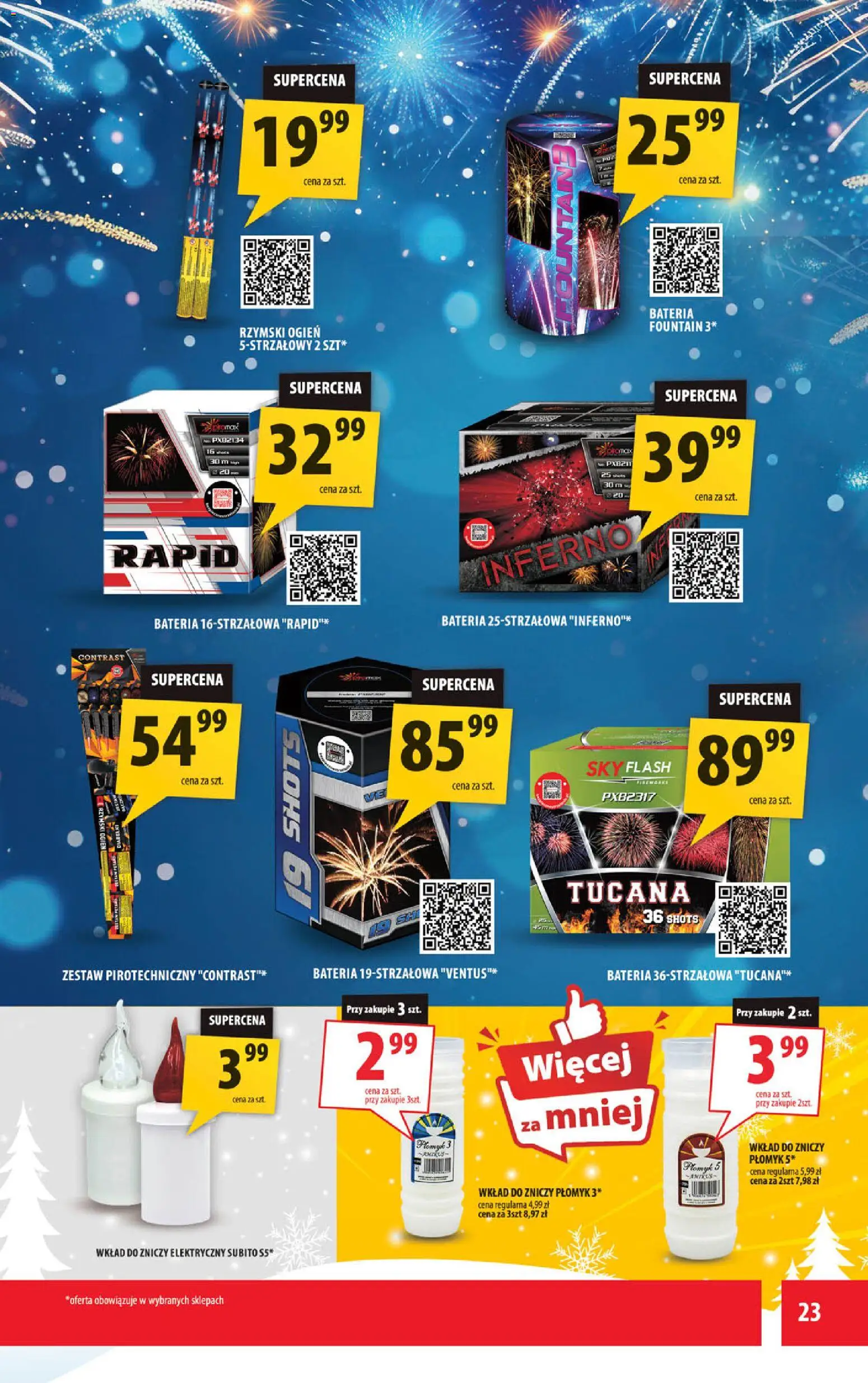 Arhelan Gazetka od 15.12.2025 | Strona: 23 | Produkty: Bateria