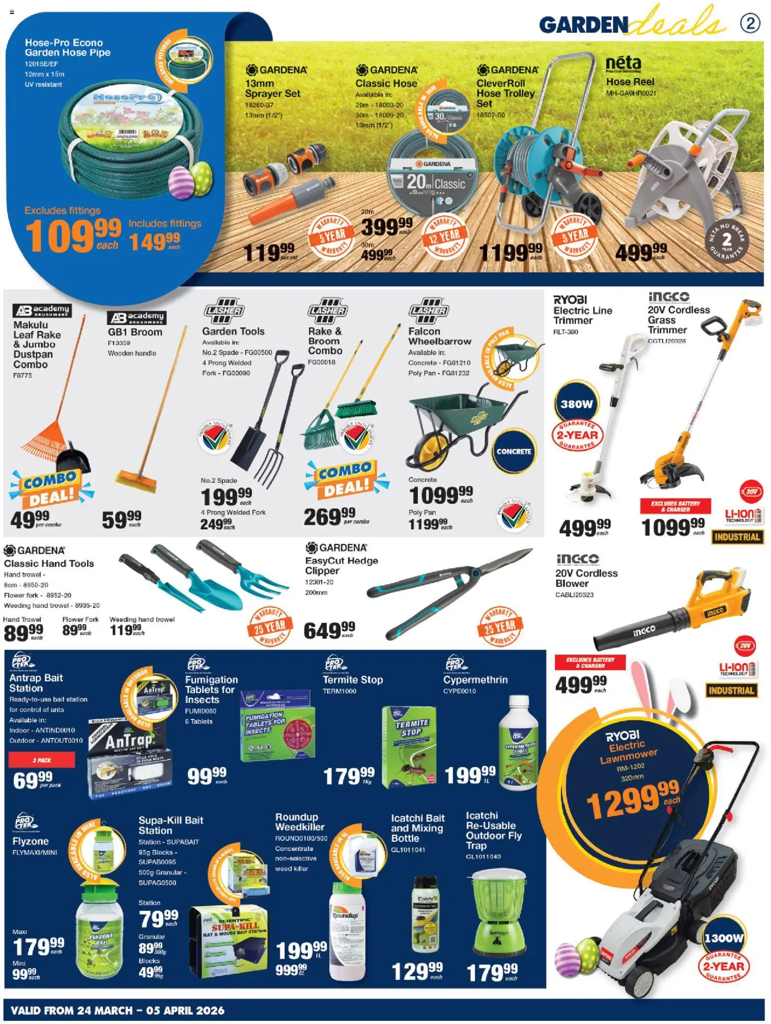 New MICA catalogue – valid from 24.03.2026 | Page: 2 | Products: Mouse, Battery, Charger, Spade