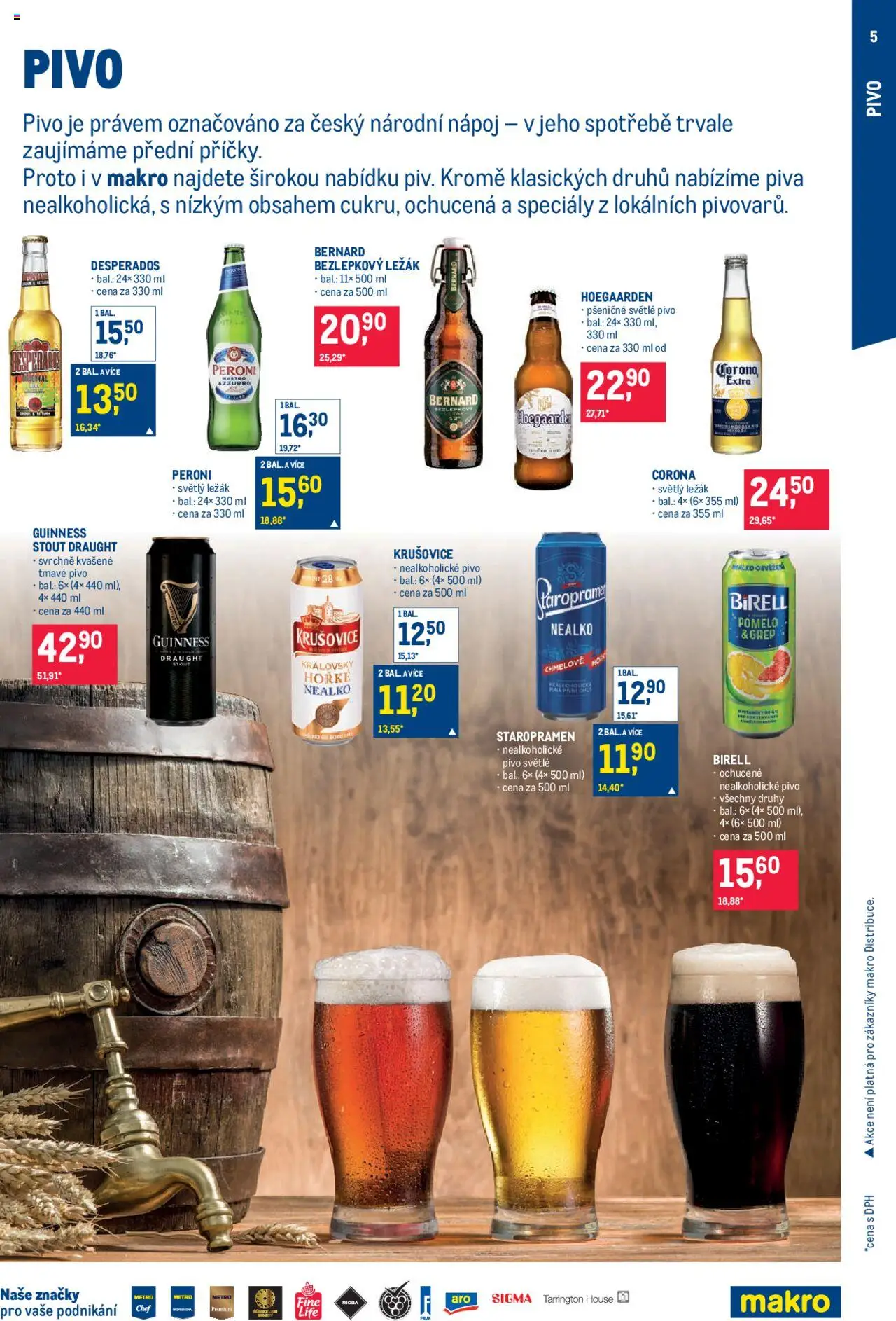 Makro leták - Pro milovníky jídla od 04.06.2025 | Strana: 5 | Produkty: Pomelo, Vitamíny, Nealkoholické pivo, Krušovice