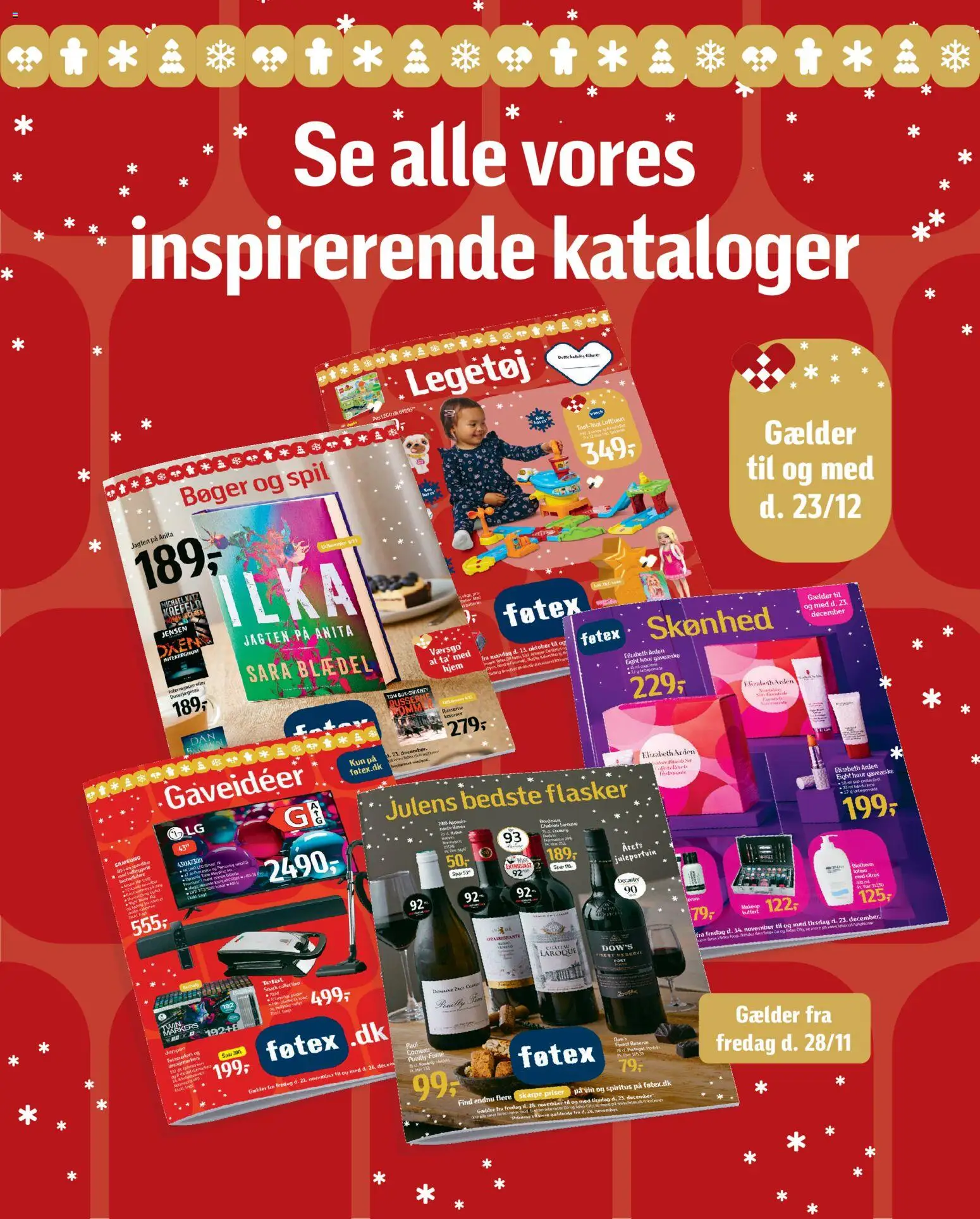 Føtex tilbudsavis – gyldig fra 28.11.2025 | Side: 12 | Produkter: Vin, Kuffert, Spil