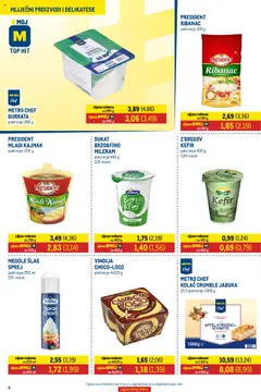 Katalog Metro - Pregled kataloga iz trgovine Metro, vrijedi od 16.10.2025 | Stranica: 4 | Proizvodi: Vindija, Kajmak, Kefir, Šlag
