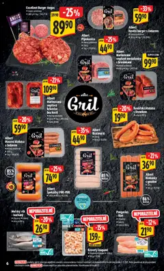 Albert leták - Hypermarket od 10.09.2025 | Strana: 11 | Produkty: Špekáčky, Hovězí burger, Krkovice bez kosti, Filet