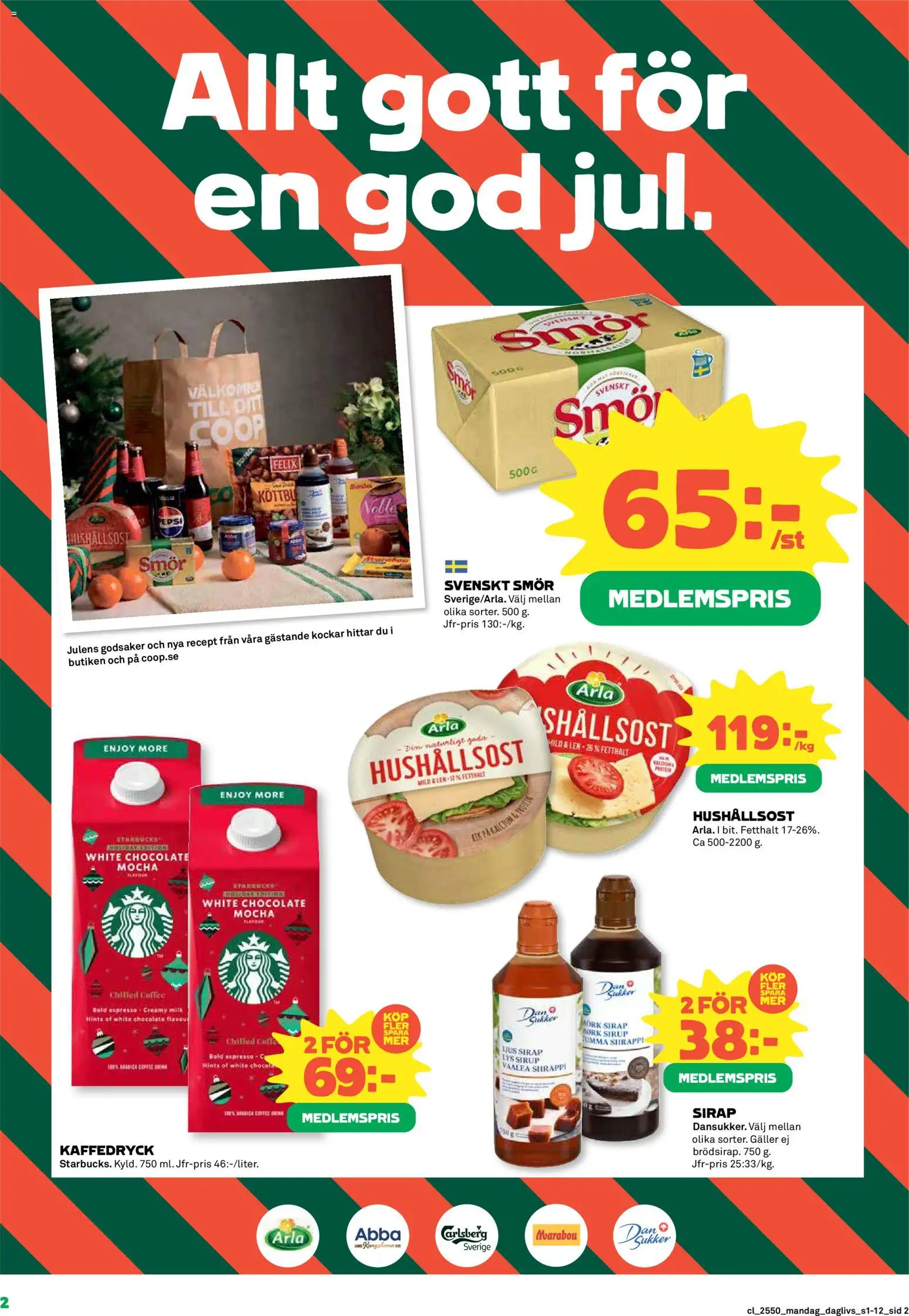 Coop Daglivs reklamblad aktuell från 08.12.2025 | Sida: 2