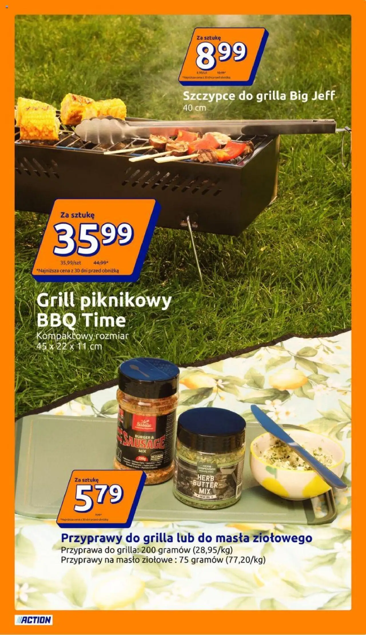 Action Gazetka od 04.06.2025 | Strona: 13 | Produkty: Grill, Masło, Przyprawy