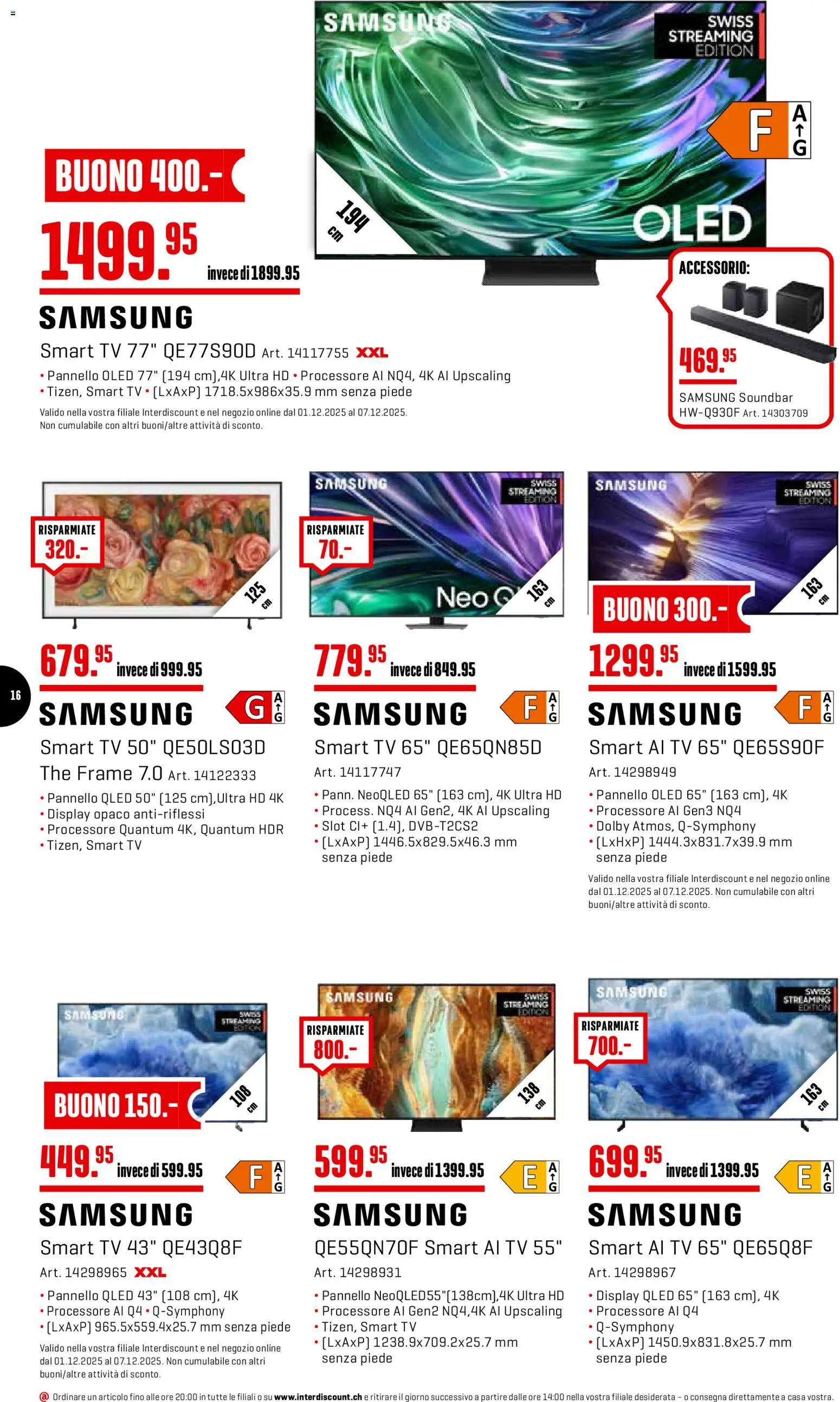 Interdiscount Aktionen IT – gültig ab 01.12.2025 | Seite: 16