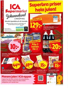 ICA Supermarket - Linköping - Förhandsvisning av reklamblad från butik ICA Supermarket aktuell från 15.12.2025