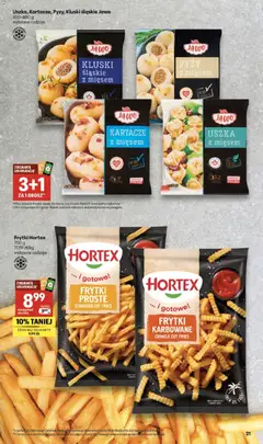 Pogląd oferty "Delikatesy Centrum gazetka" - ważna od 19.03.2026 | Strona: 21 | Produkty: Kluski śląskie, Delikatesy, Frytki karbowane, Frytki
