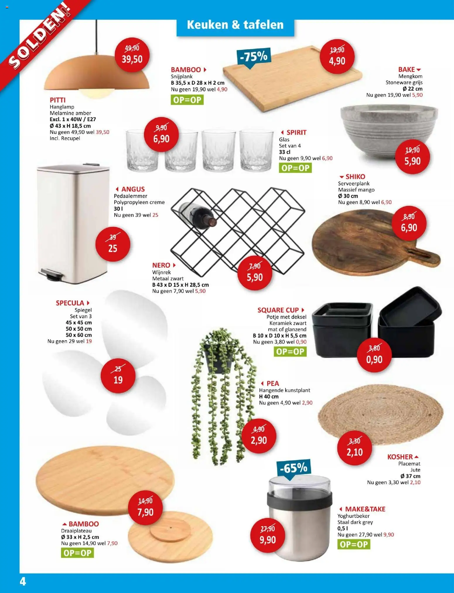 {H1} | Pagina: 4 | Producten: Keramiek, Spiegel, Mango, Crème