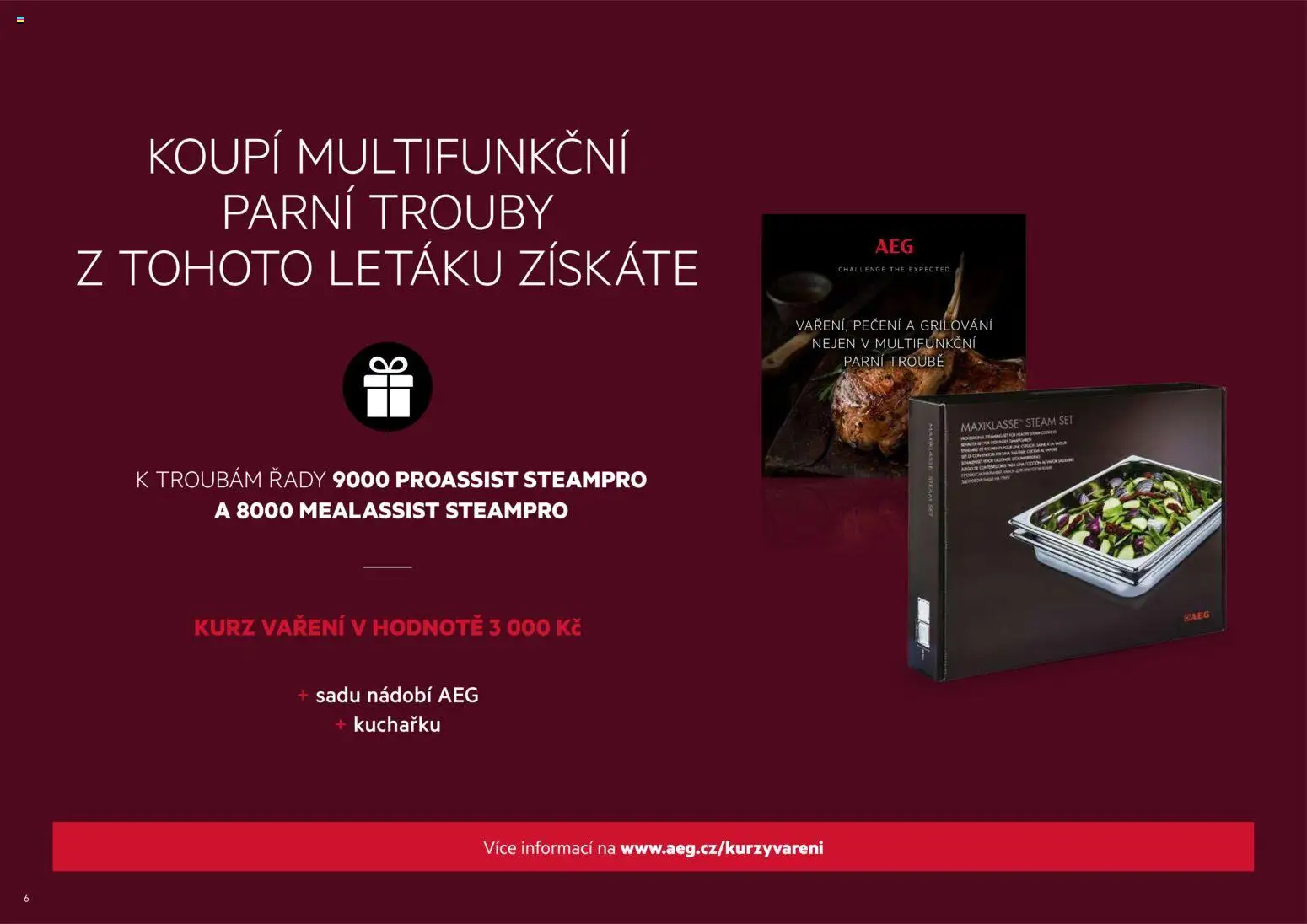 Möbelix leták - AEG od 01.09.2025 | Strana: 6 | Produkty: Grilování, Nádobí