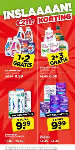 Sensodyne en Parodontax Tandpasta, Alle tubes à 75 ml - Voorbeeld van een folder van Plus, geldig van 26.11.2025 | Pagina: 45 | Producten: Tandpasta, Kan, Handzeep