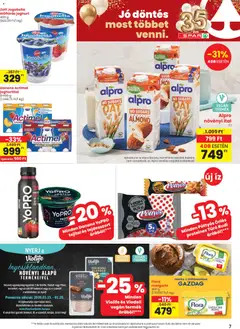 Spar Akciós újság - amely érvényes a következő dátumtól: 15.01.2026 | Oldal: 7 | Termékek: Alpro, Margarin, Protein, Joghurt