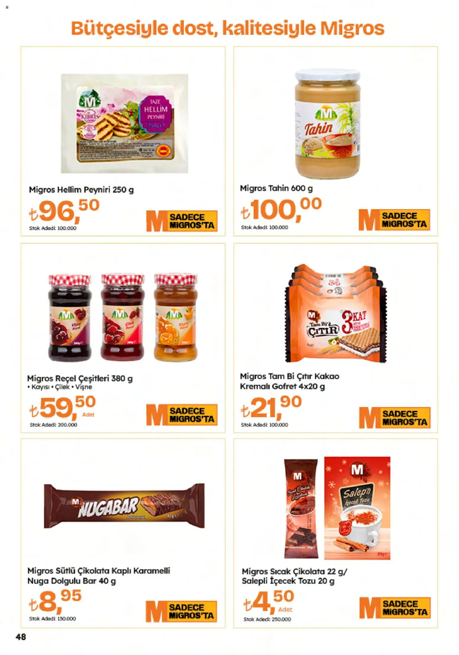Migros Katalog - Migroskop - 18.12.2025 tarihinden itibaren geçerlidir | Sayfa: 48