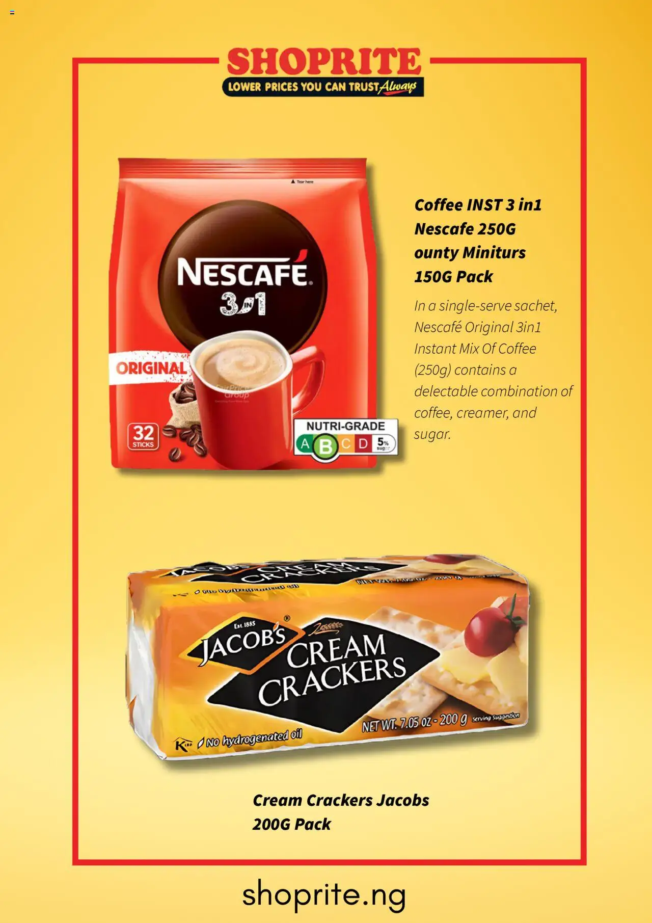 Shoprite Catalogue valid from 15.09.2025 | Page: 5 | Products: Čaše za bebe, Coffee, Cream, Oil