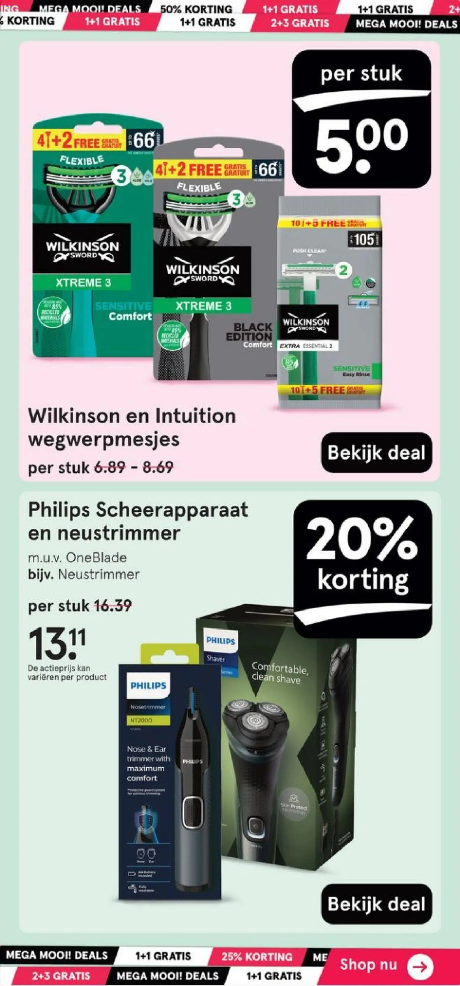 {H1} | Pagina: 31 | Producten: Trimmer, Kan, Scheerapparaat