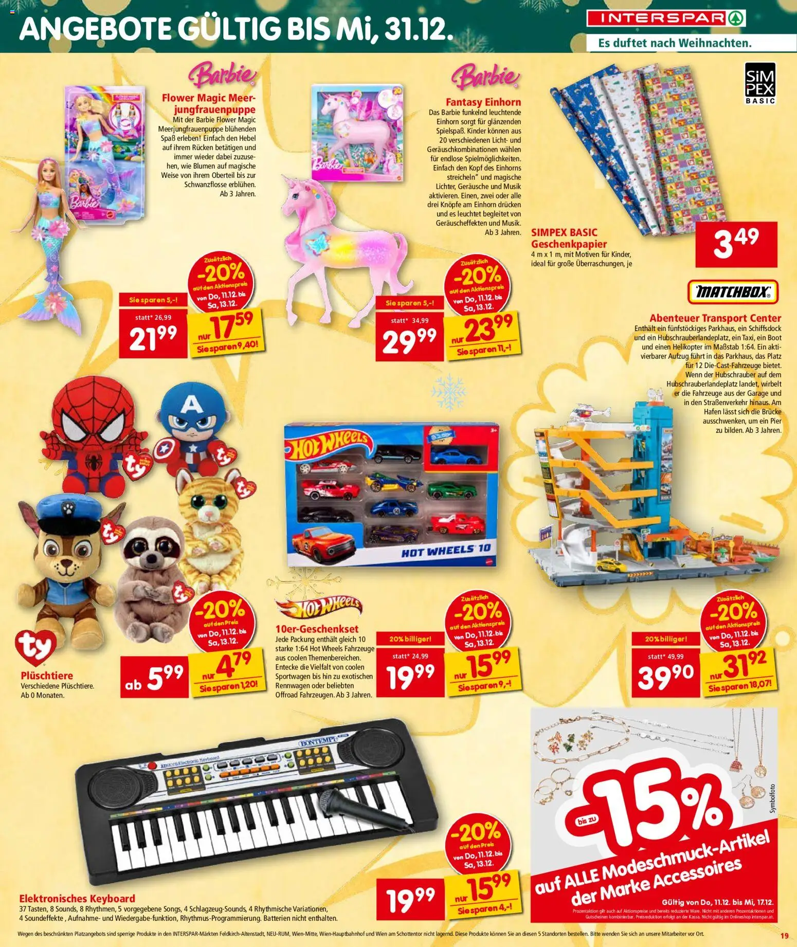 Interspar Flugblatt gültig ab 11.12.2025 | Seite: 20
