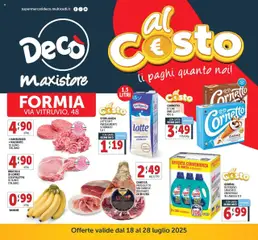 Anteprima del volantino Decò MaxiStore - Formia catalogo valido a partire dal 18.07.2025