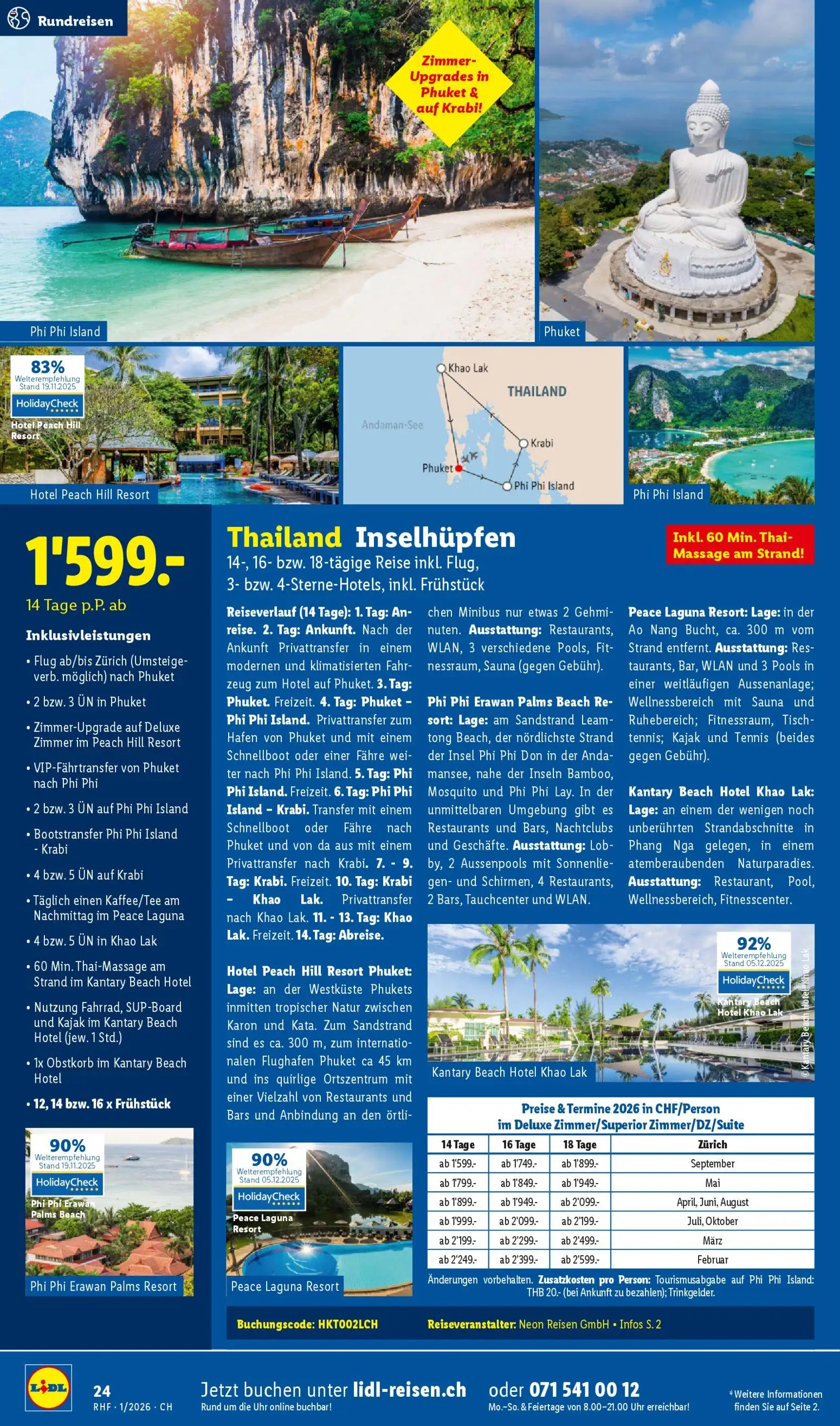 Lidl Aktionen Reisen Januar – gültig ab 29.12.2025 | Seite: 24 | Produkte: Tisch, Uhr