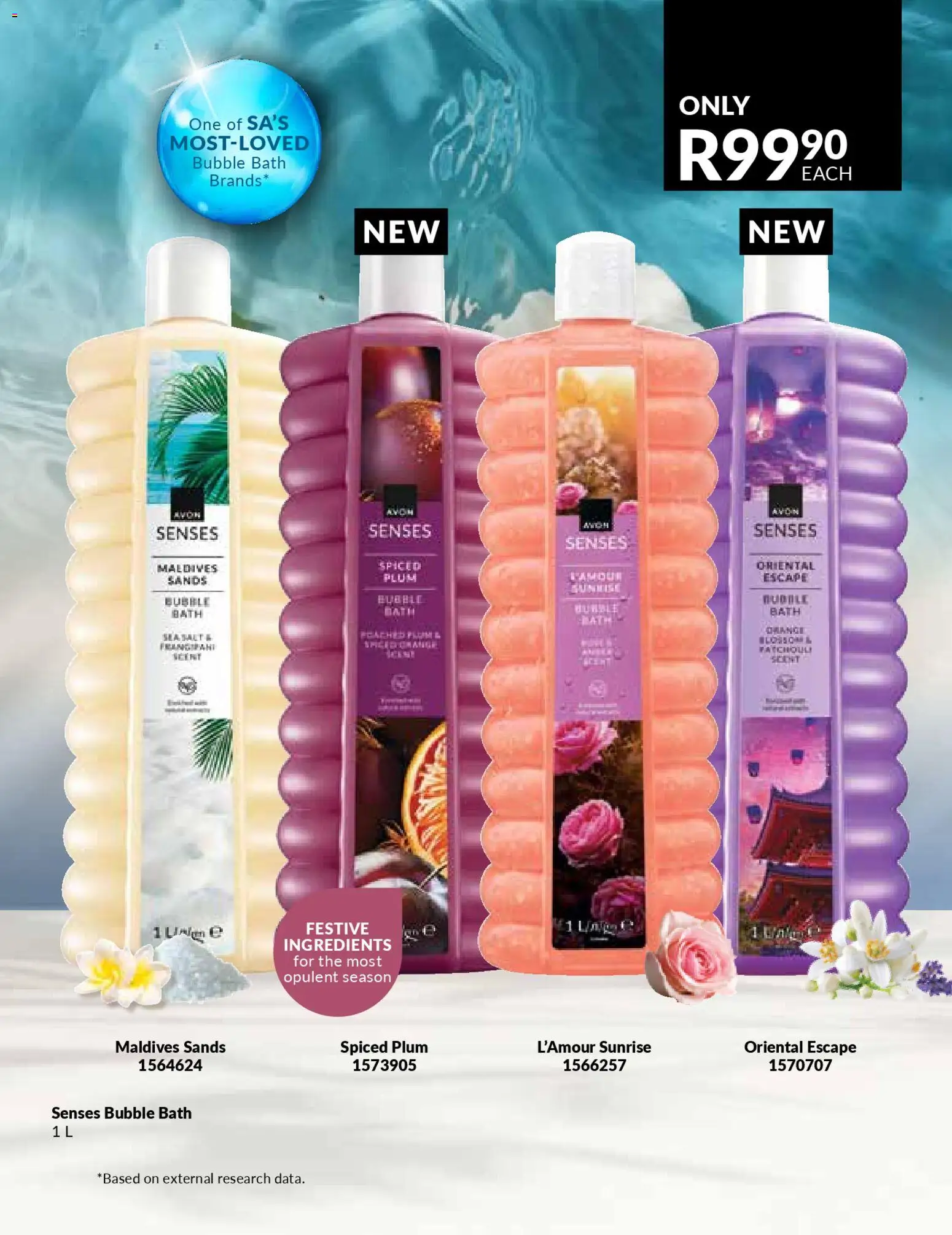 New Avon catalogue – valid from 01.01.2026 | Page: 161 | Products: Bath, Salt