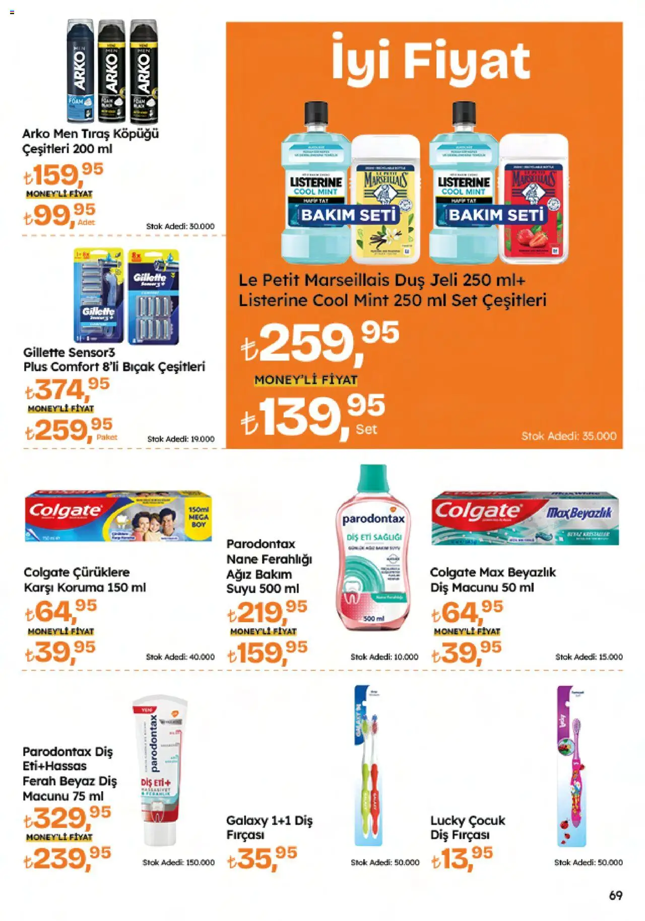 Migros Katalog - Migroskop - 26.06.2025 tarihinden itibaren geçerlidir | Sayfa: 69 | Ürünler: Tıraş köpüğü, Duş jeli, Diş macunu, Nane
