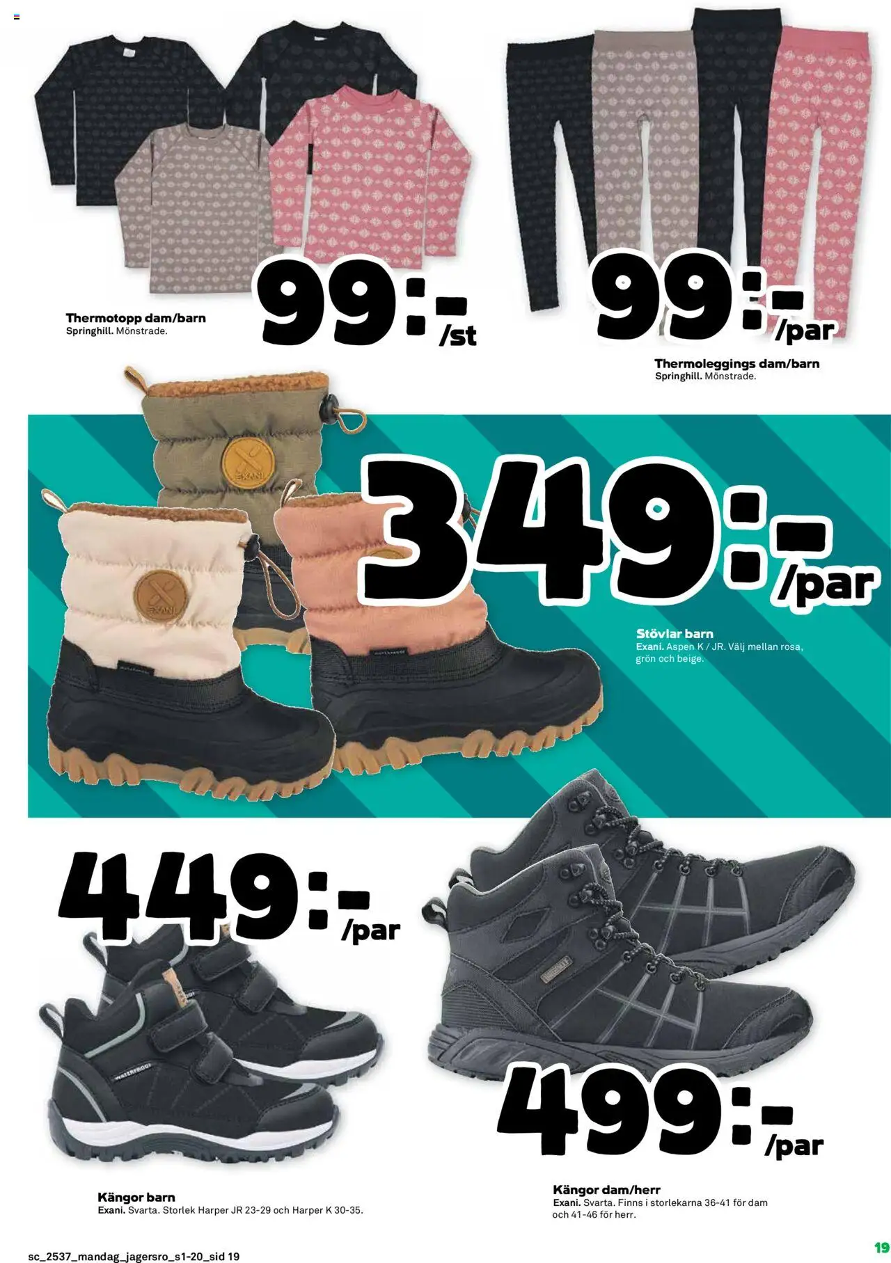 Coop Forum reklamblad aktuell från 08.09.2025 | Sida: 19 | Produkter: Stövlar