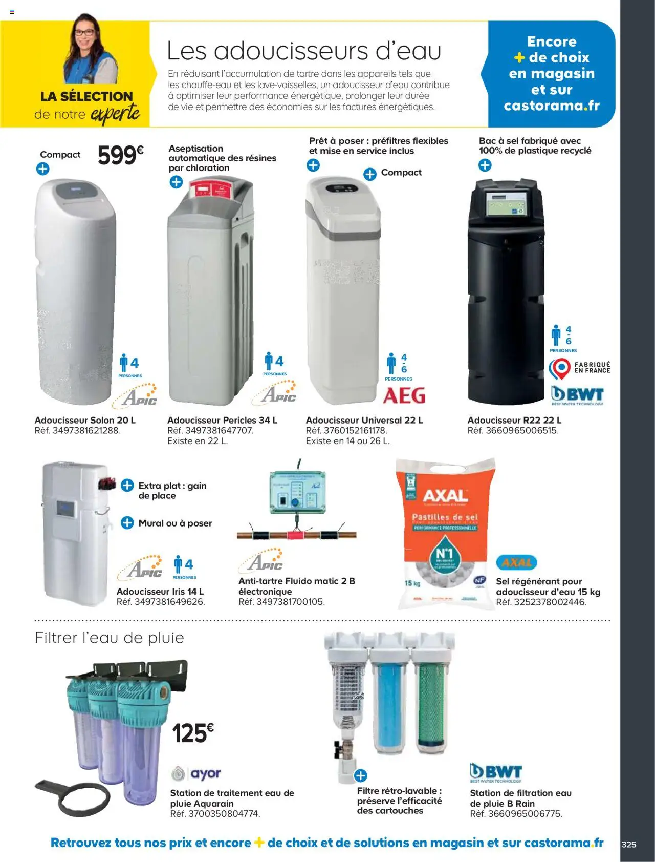 {H1} | Page: 325 | Produits: Filtre, Sel