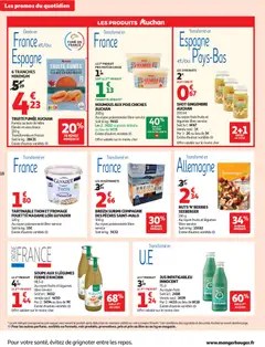 Auchan - Prévisualisation de Auchan - Produits laitiers valide à partir de 17.02.2026 | Page: 18