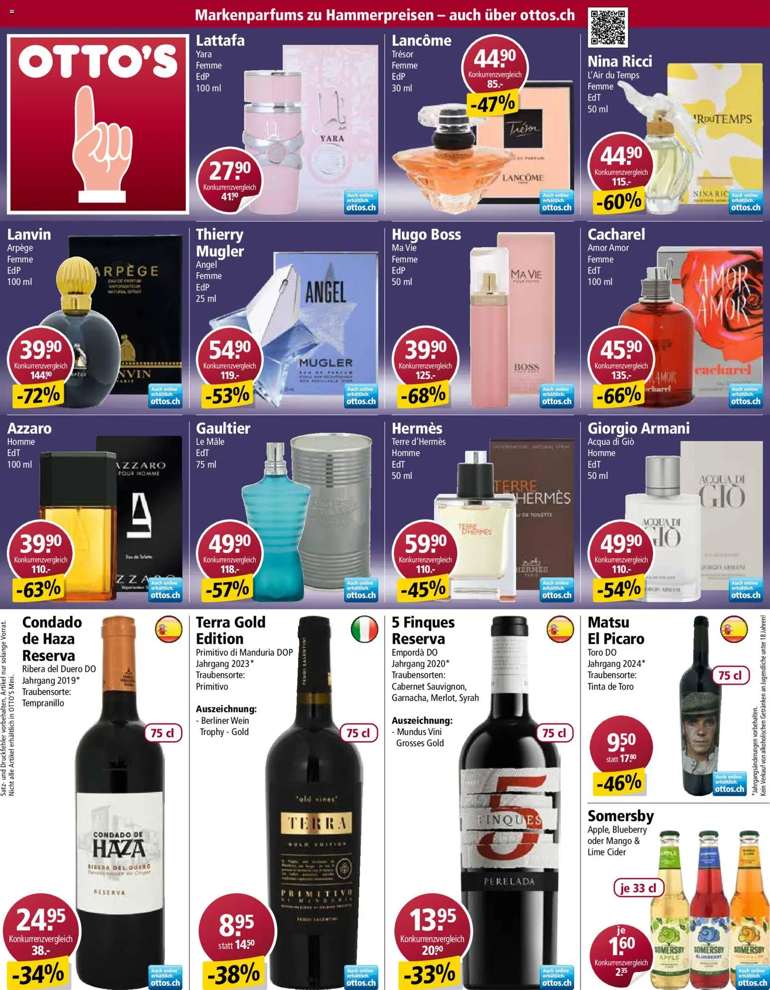 Otto's Aktionen – gültig ab 05.11.2025 | Seite: 12 | Produkte: Wein, Mango, Apple