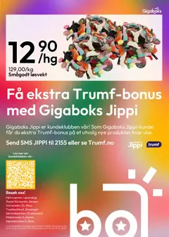 Forhåndsvisning av Gigaboks kundeavis gyldig fra 02.02.2026 | Side: 8 | Produkter: Smågodt