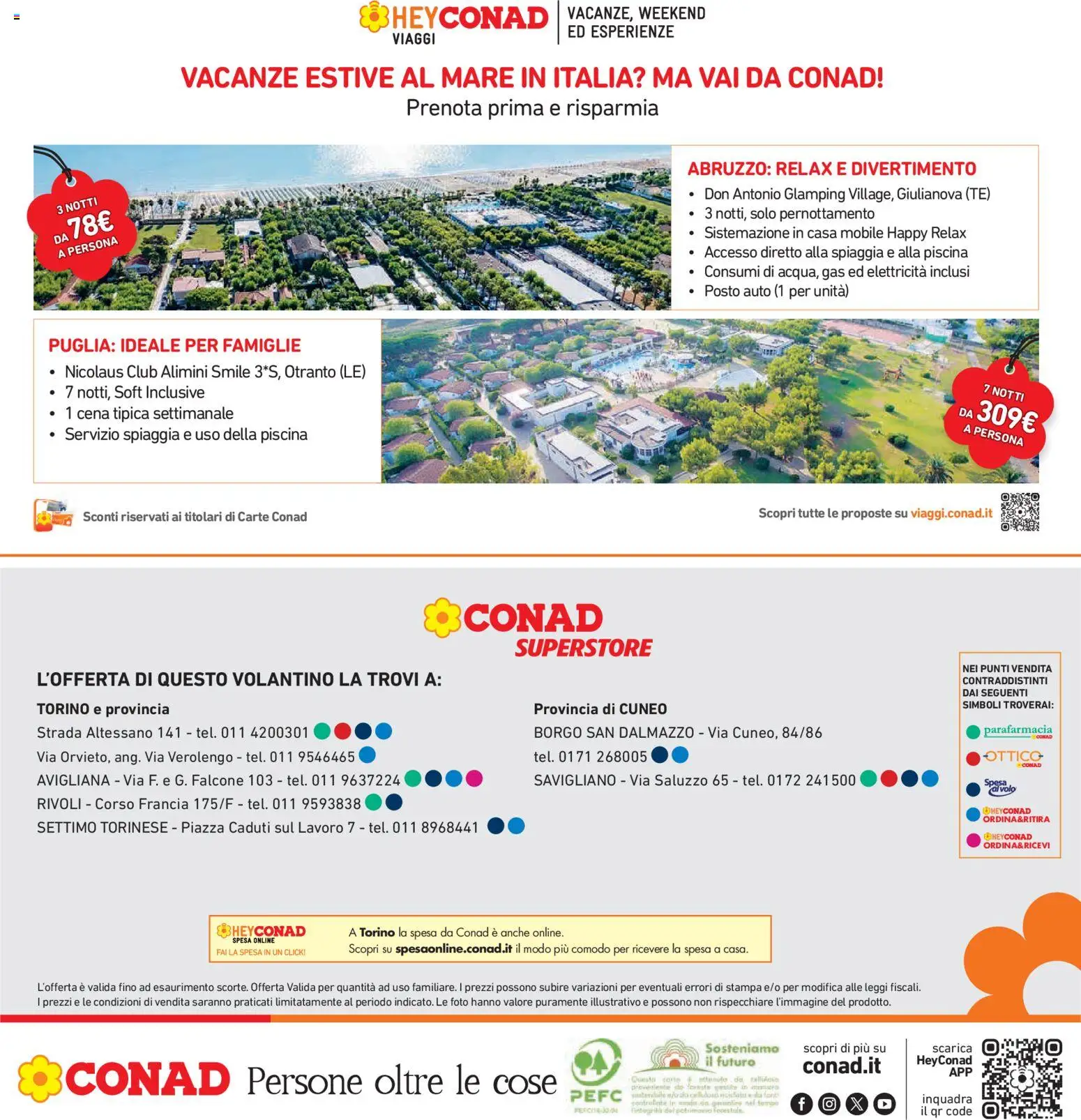 Volantino Conad del 15.01.2026 | Pagina: 32 | Prodotti: Mobile, Tè, Piscina, Stampa