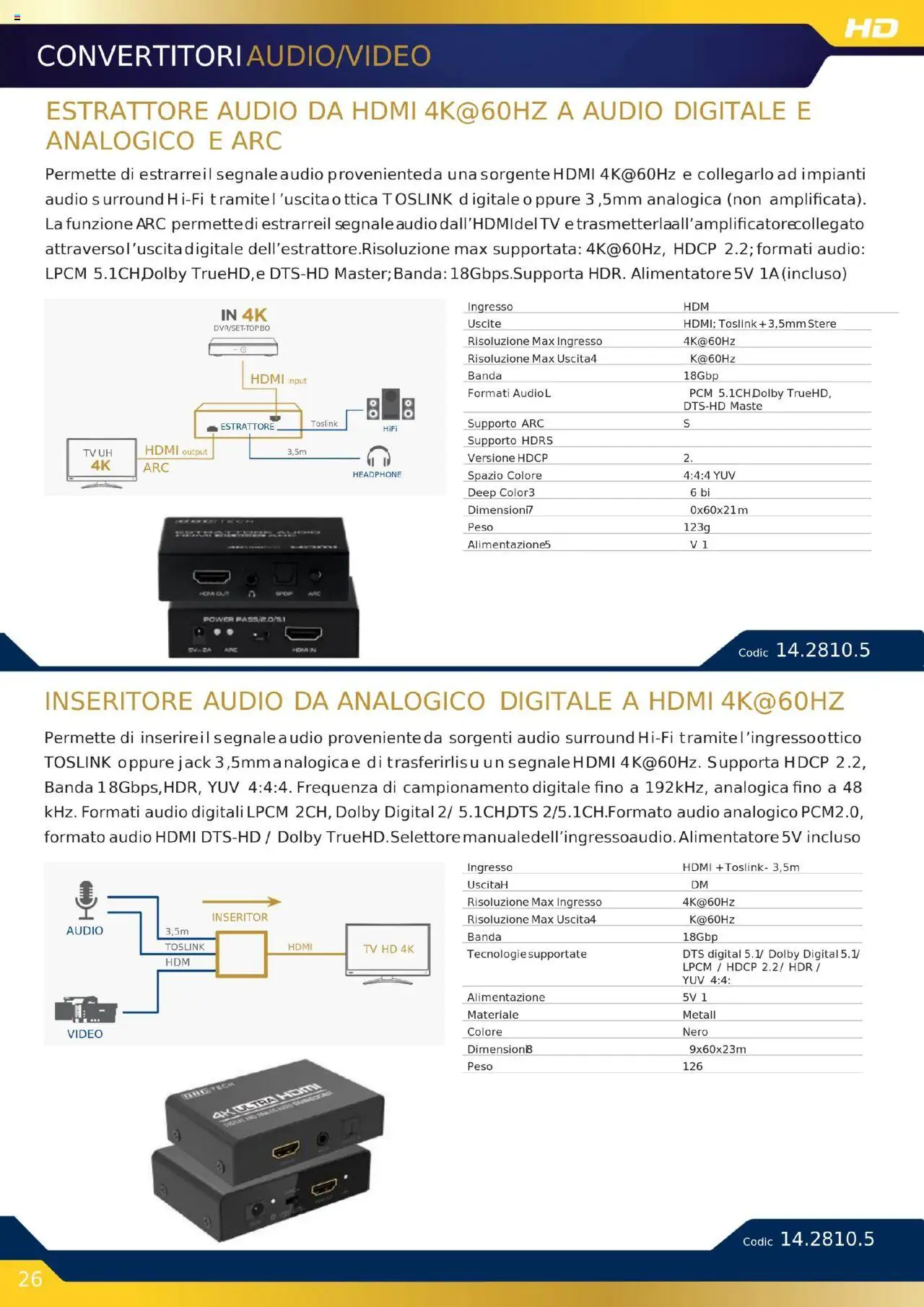 Volantino GBC del 16.10.2025 | Pagina: 26 | Prodotti: TV, Video, Audio