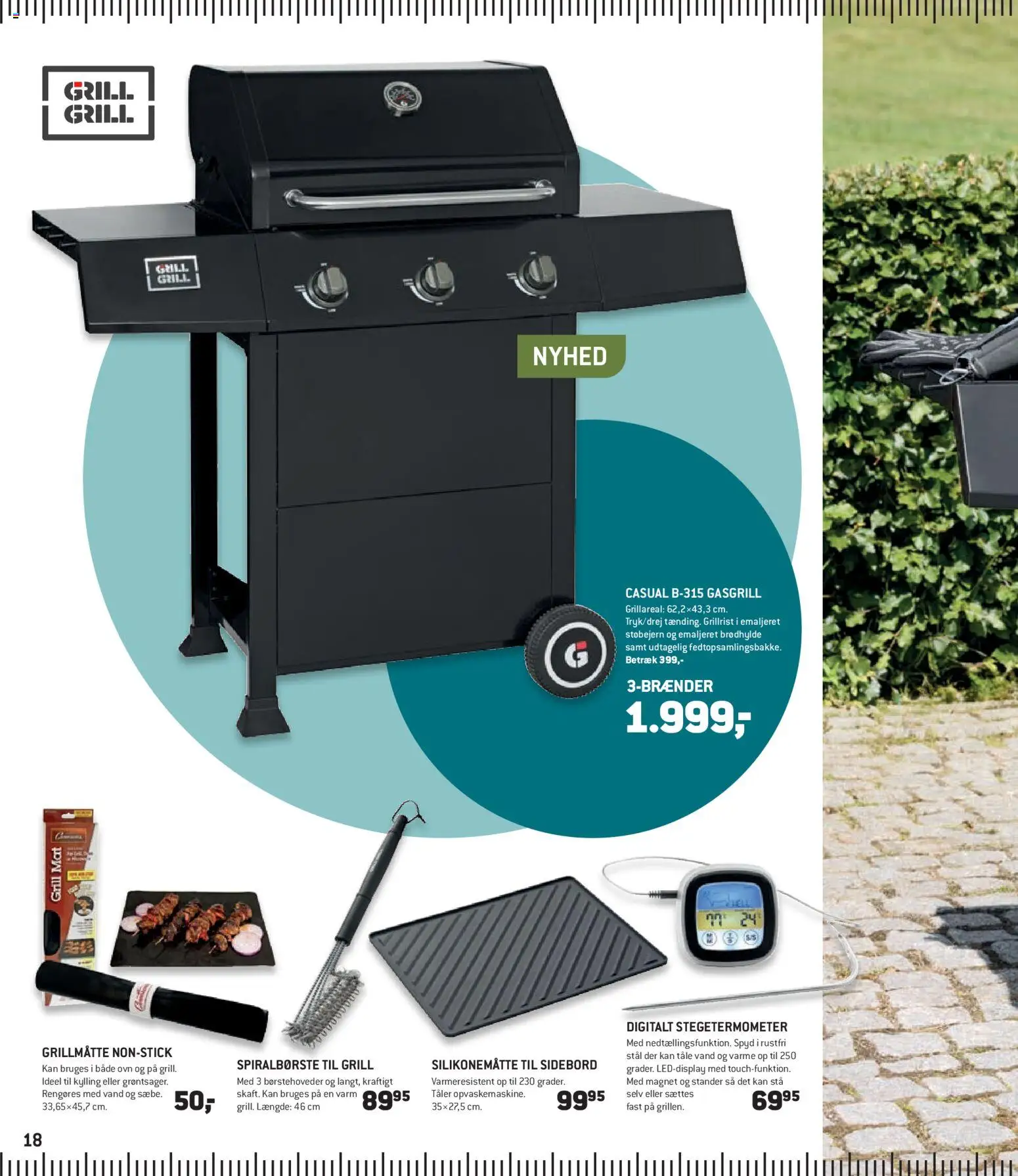 XL-BYG tilbudsavis – gyldig fra 27.03.2026 | Side: 18 | Produkter: Magnet, Ovn, Grill