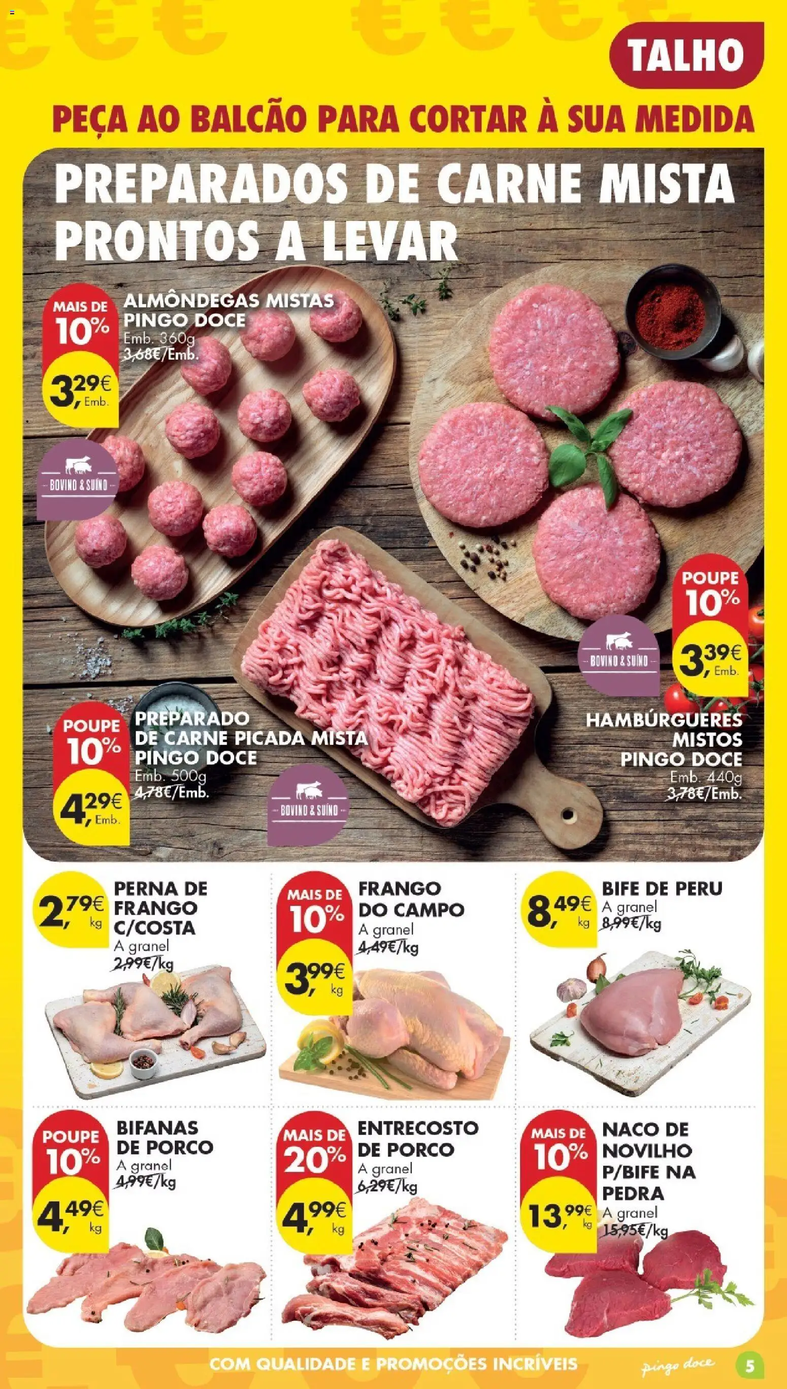 Pingo Doce Poupe Esta Semana Madeira │ válido de 28.04.2026 | Página: 5 | Produtos: Frango, Peru, Carne picada, Carne
