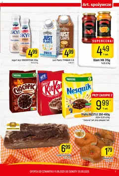 Piotruś Pan Gazetka od 11.09.2025 | Strona: 7 | Produkty: Pieczywo, Jogurt, Płatki, Skyr