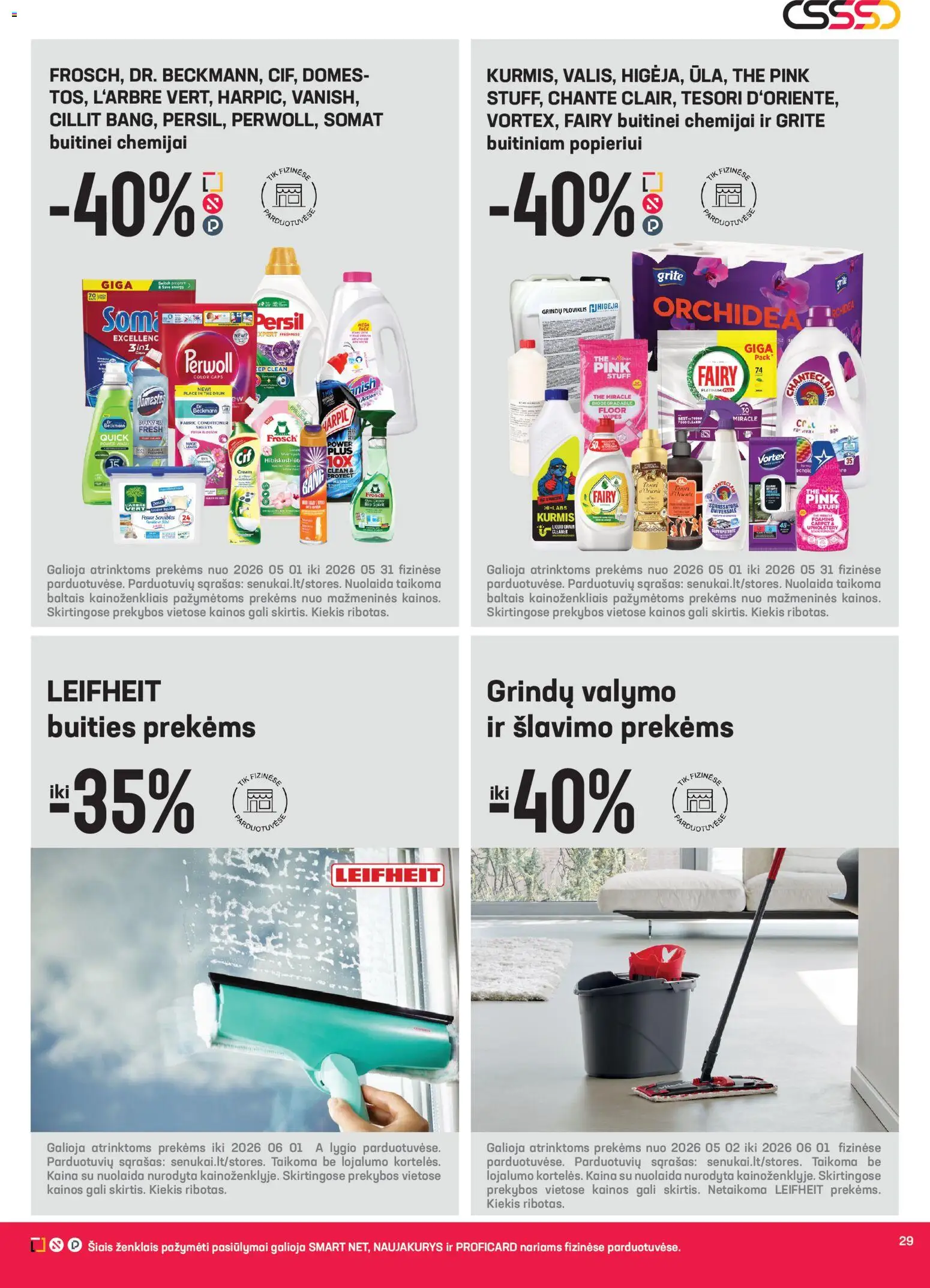 Senukai akcijos nuo 30.04.2026 | Puslapis: 29 | Prekių: Ploviklis