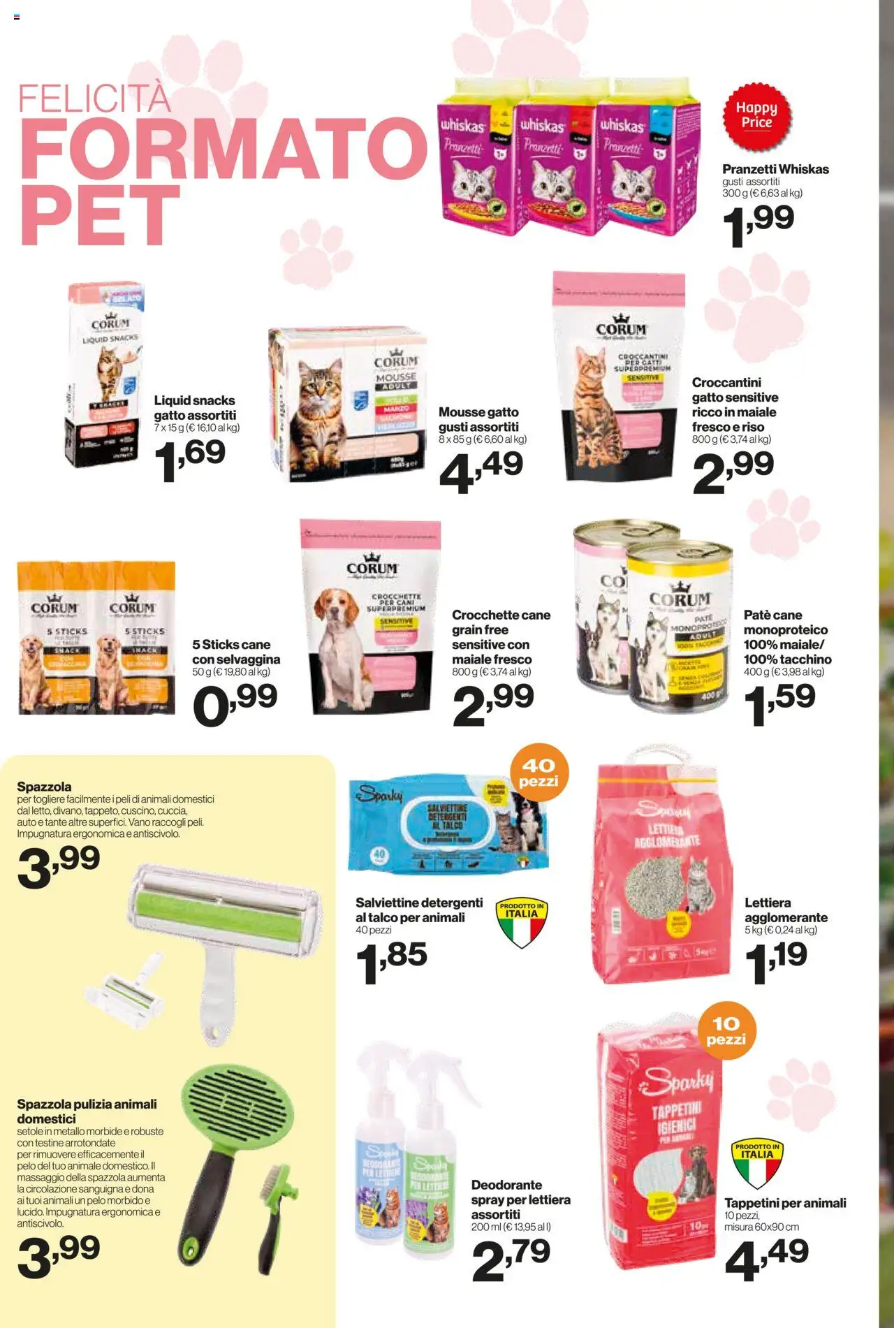 Volantino IN's del 24.09.2025 | Pagina: 14 | Prodotti: Spazzola, Salmone, Crocchette, Crocchette cane