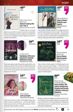 Pogląd oferty "Empik Black Friday" - ważna od 12.11.2025 | Strona: 33 | Produkty: Książki, Książka kucharska