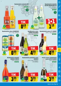 IKI leidinys│galioja nuo 14.07.2025 | Puslapis: 49 | Prekių: Nealkoholinis sidras, Nealkoholinis vynas, Nealkoholinis kokteilis, Vynas