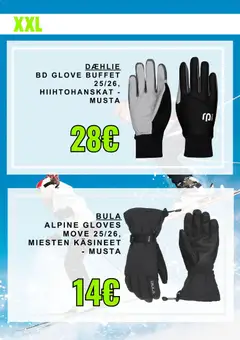 XXL-mainoslehti voimassa 29.01.2026 alkaen | Sivu: 5 | Tuotteet: Käsineet